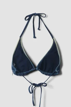 BIKINI MUJER CRINKLE FADE NAVY