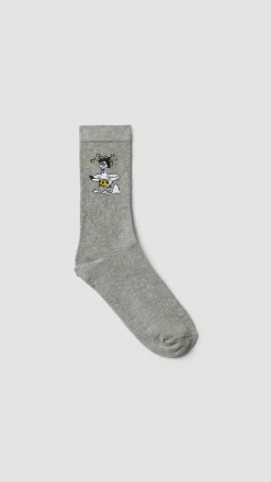 CALCETINES GRAPHIC GREY VIGORE