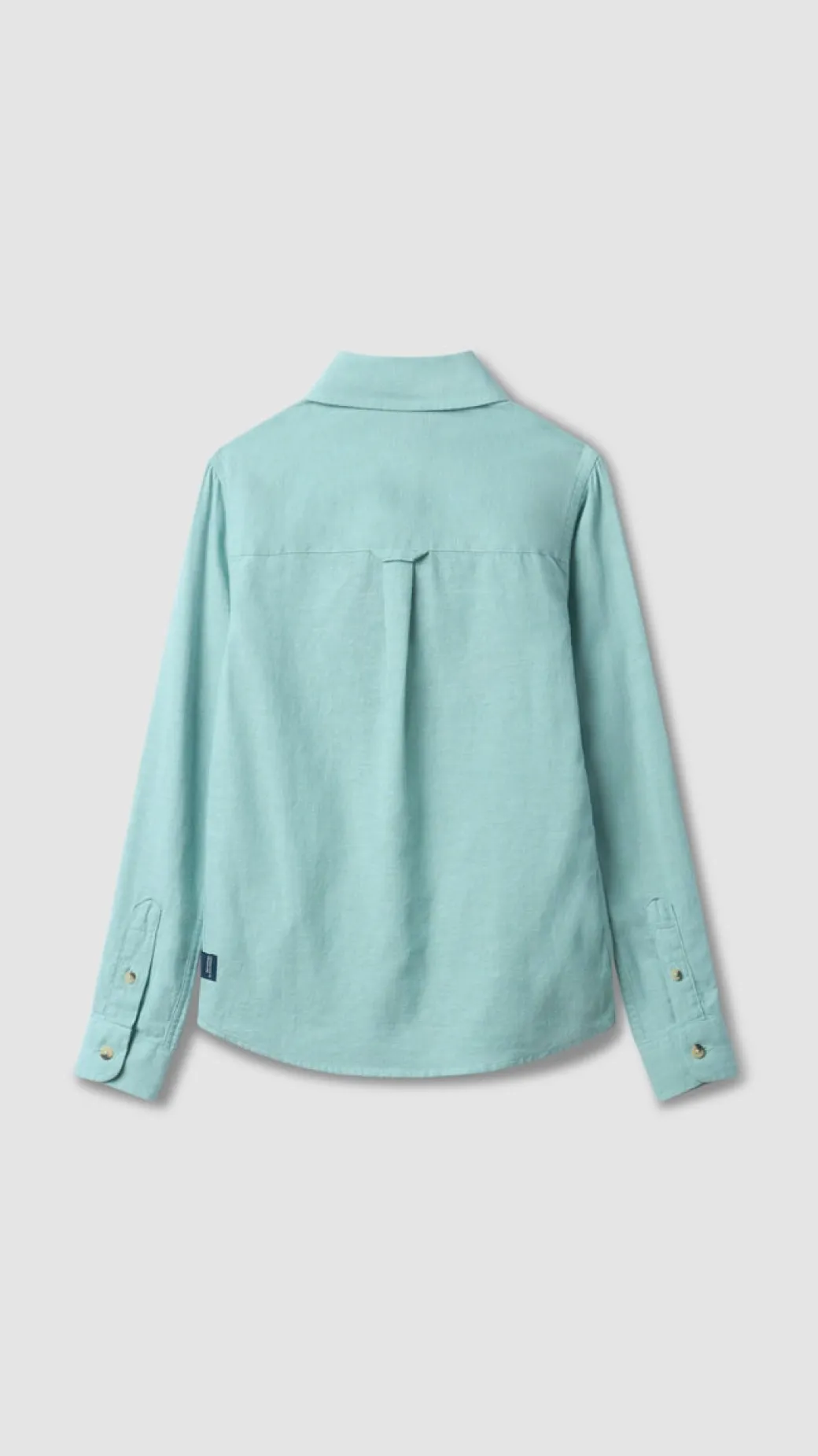 CAMISA KIDS DE LINO VERDE