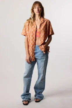 CAMISA MANGA CORTA URCHIN BRICK