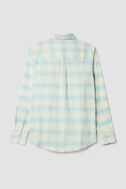 CAMISA PLAID SUMMER INDIGO BLUE