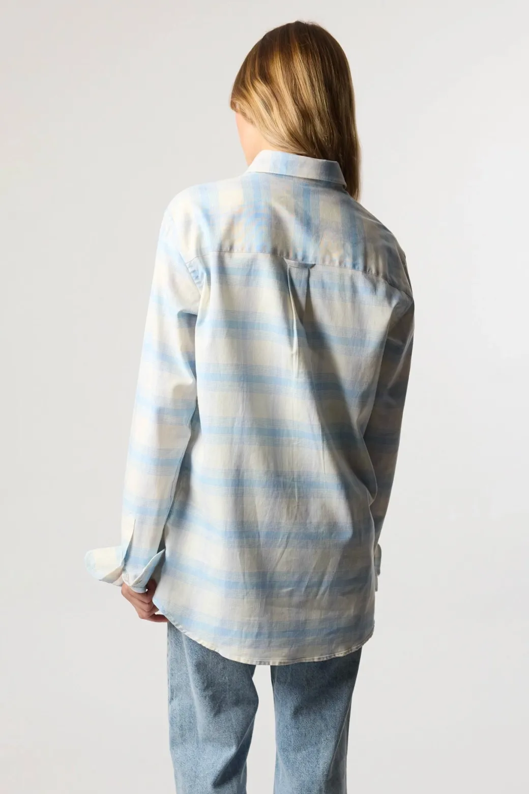 CAMISA PLAID SUMMER INDIGO BLUE