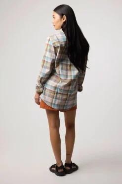 CAMISA PLAID SUMMER VERDE