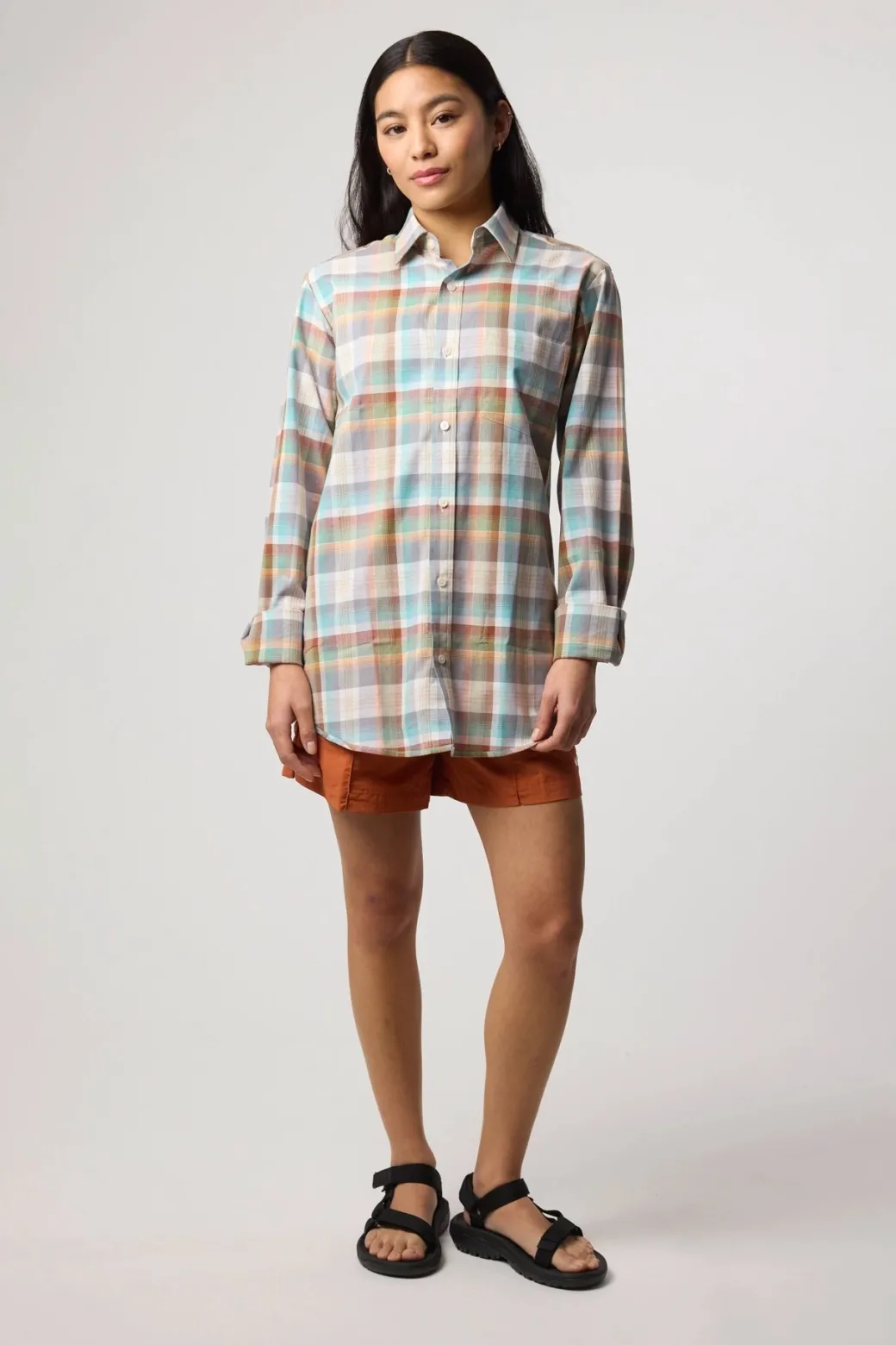 CAMISA PLAID SUMMER VERDE