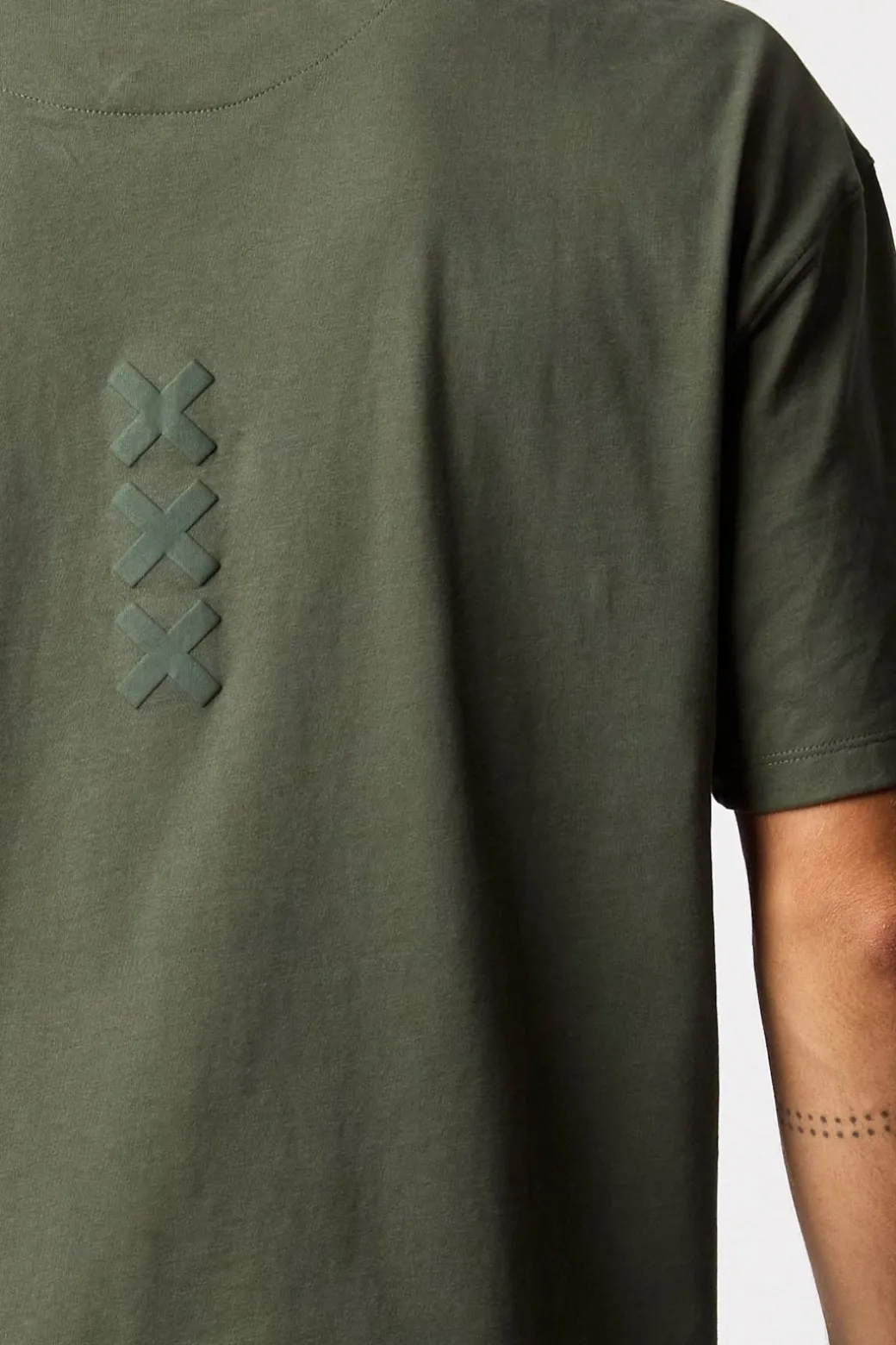 CAMISETA BONFIRE CAQUI