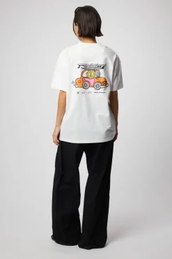 CAMISETA FORECAST BLANCO ROTO