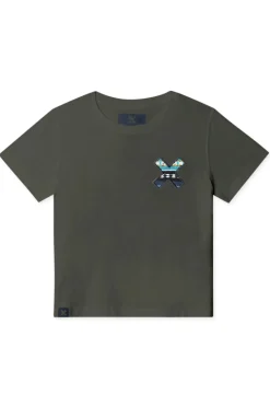 CAMISETA KIDS CLASSIC CAQUI
