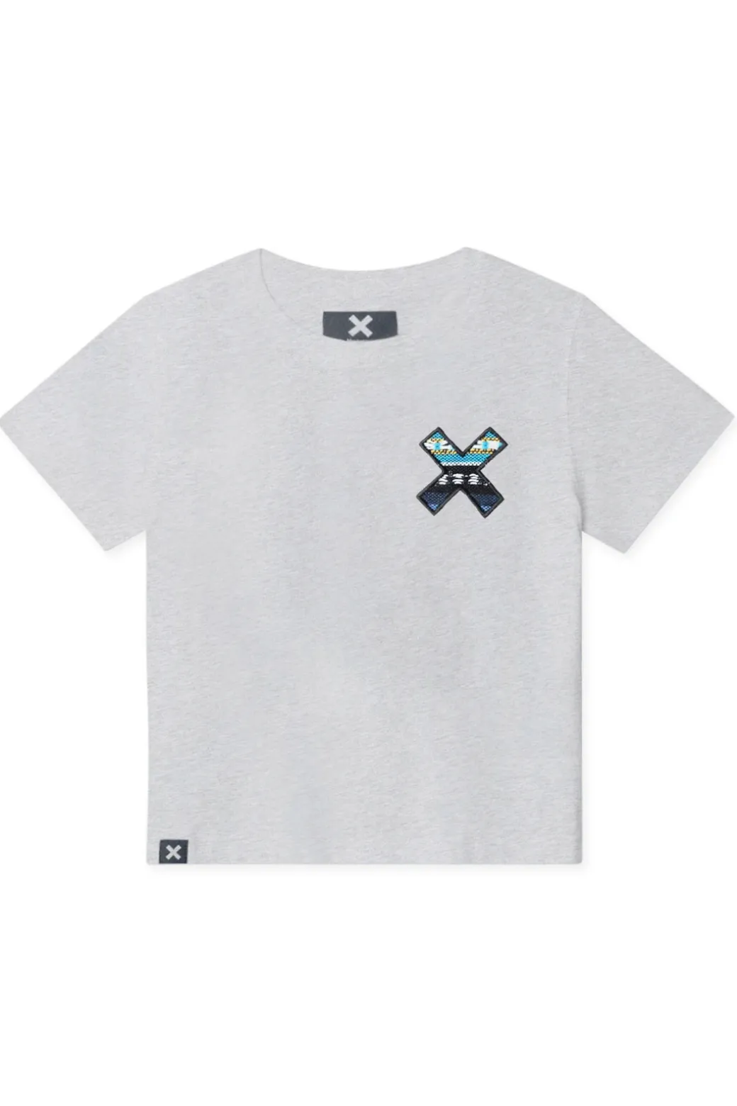 CAMISETA KIDS CLASSIC LIGHT GREY MELANGE