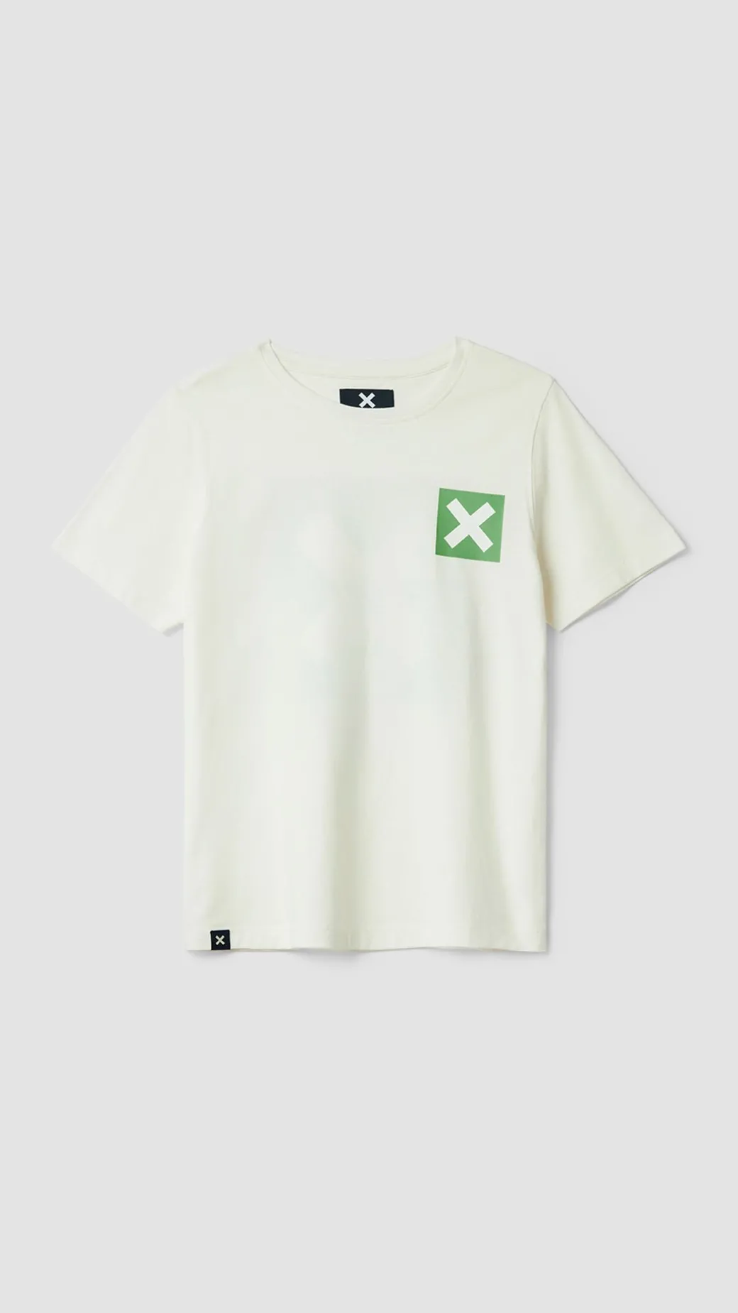 CAMISETA KIDS NATURE BLANCO ROTO