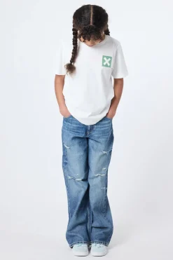 CAMISETA KIDS NATURE BLANCO ROTO