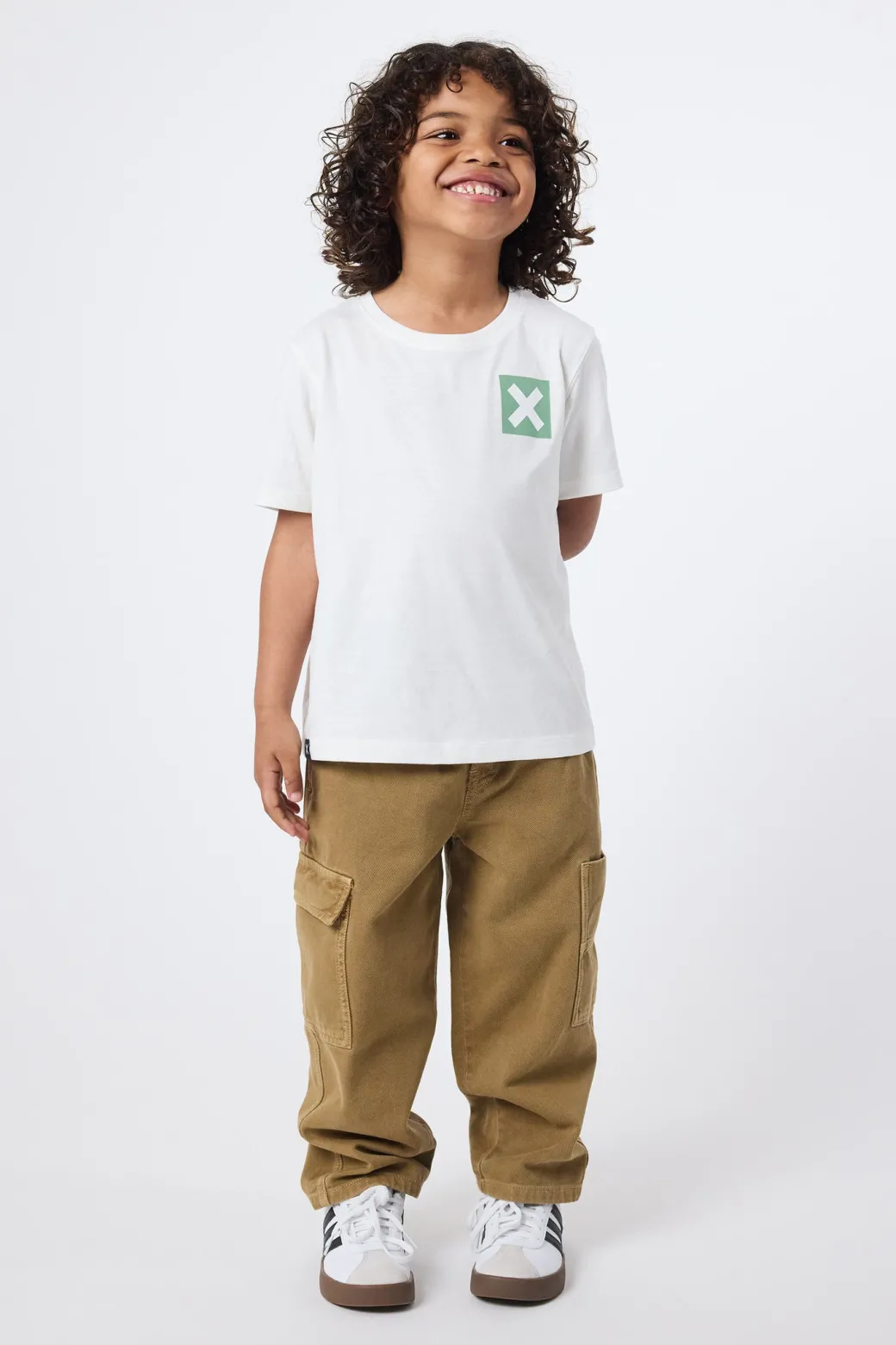 CAMISETA KIDS NATURE BLANCO ROTO