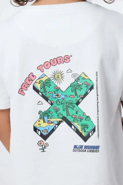 CAMISETA KIDS TOURS BLANCA