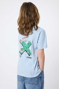 CAMISETA KIDS TOURS ICE BLUE