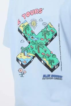 CAMISETA KIDS TOURS ICE BLUE