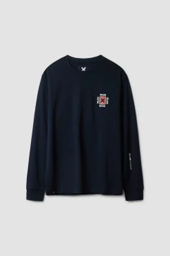 CAMISETA MANGA LARGA FOAM AZUL MARINO