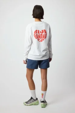 CAMISETA MANGA LARGA HEART BLANCA