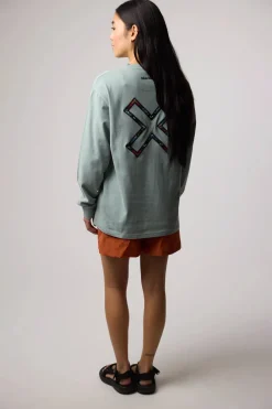CAMISETA MANGA LARGA KARMA MENTA