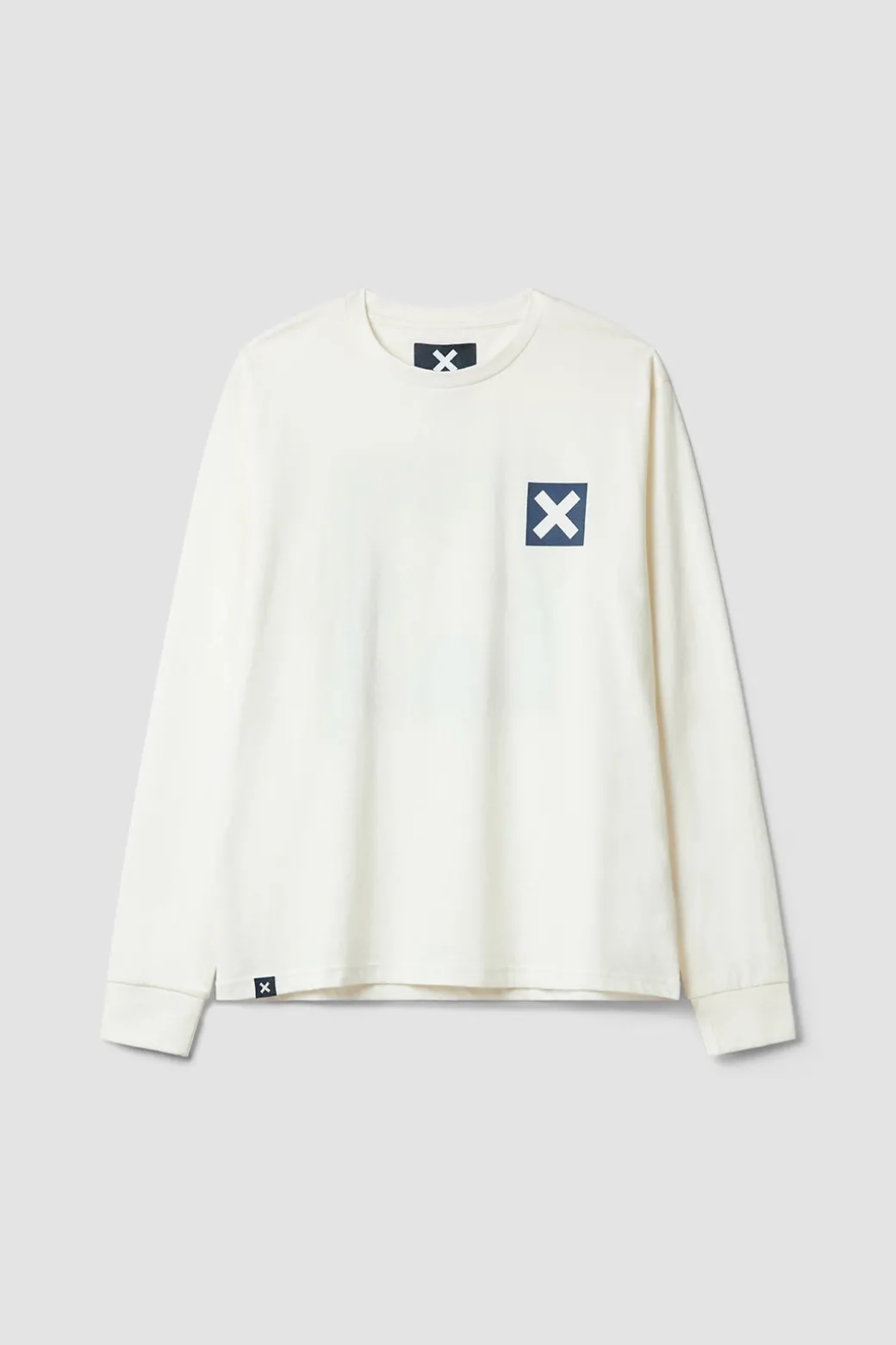 CAMISETA MANGA LARGA NATURE BLANCO ROTO