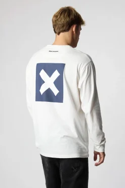 CAMISETA MANGA LARGA NATURE BLANCO ROTO