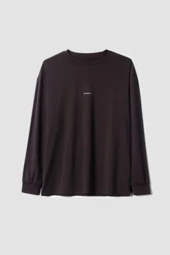CAMISETA MANGA LARGA TRAIN SOLID BROWN