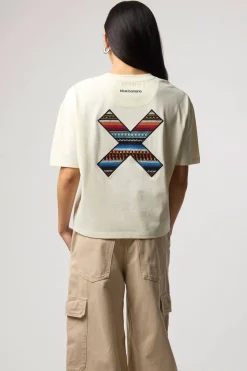 CAMISETA MUJER CLASSIC CREMA