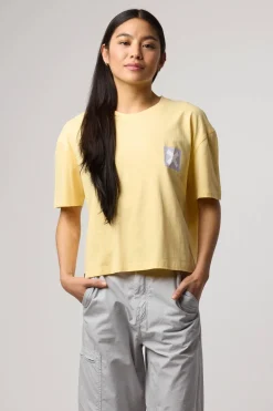 CAMISETA MUJER NATURE LIGHT YELLOW