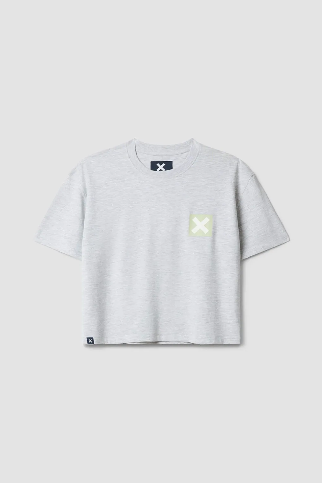 CAMISETA MUJER NATURE LIGHT GREY MELANGE