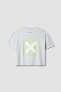 CAMISETA MUJER NATURE LIGHT GREY MELANGE