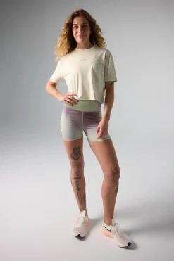 CAMISETA MUJER TRAIN DUSTY CREAM