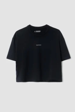 CAMISETA MUJER TRAIN NEGRA