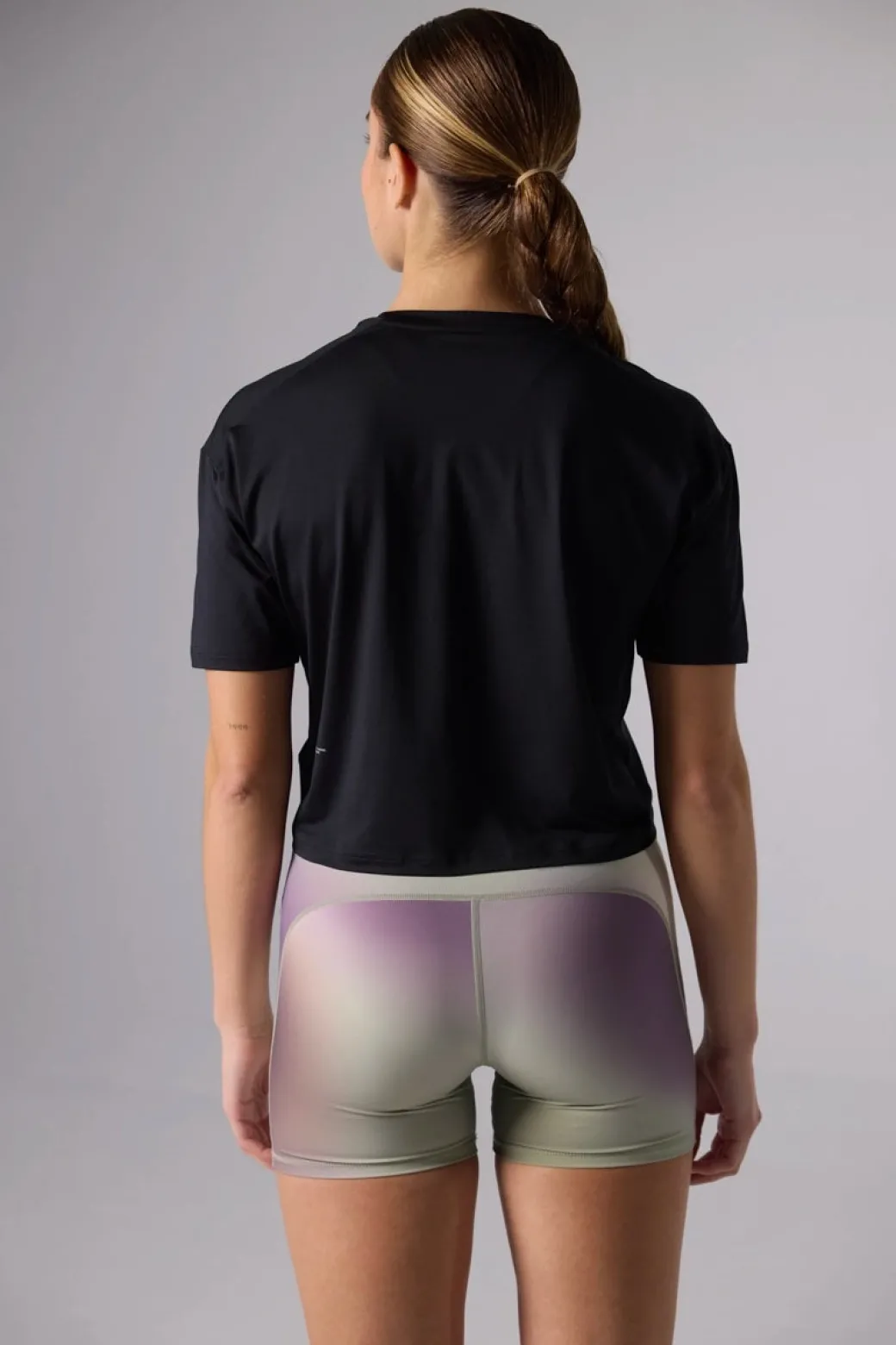CAMISETA MUJER TRAIN NEGRA