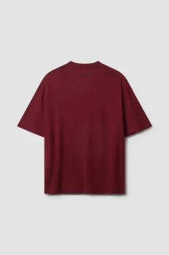 CAMISETA PATCH BURGUNDY