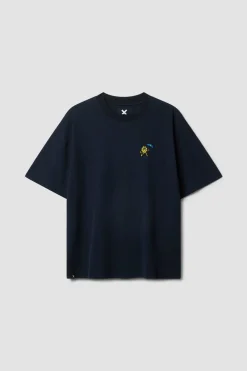 CAMISETA QUILT AZUL MARINO