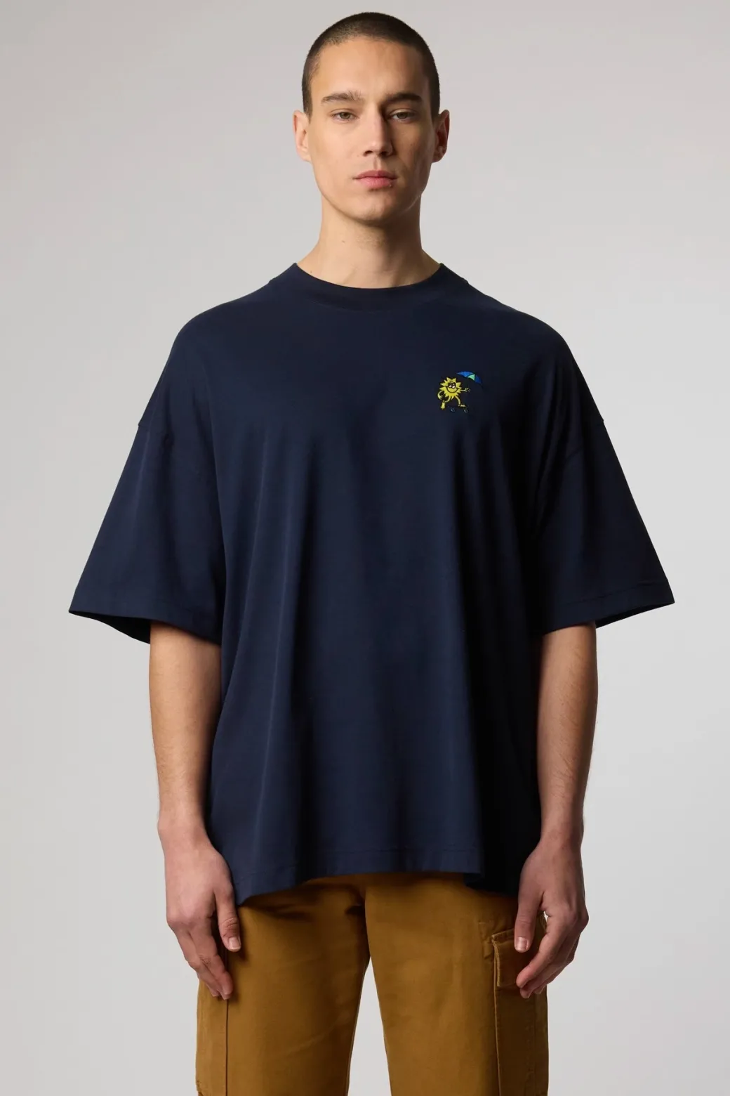 CAMISETA QUILT AZUL MARINO