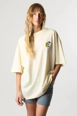 CAMISETA QUILT CREMA