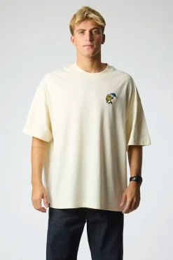 CAMISETA QUILT CREMA