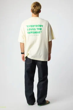 CAMISETA QUILT CREMA
