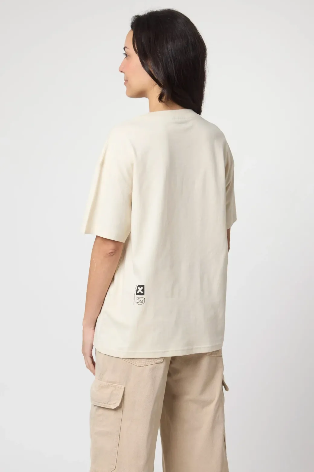 CAMISETA RIDER CRD BLANCO ROTO