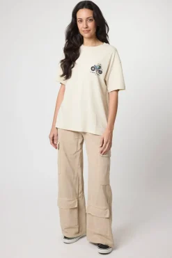 CAMISETA RIDER CRD BLANCO ROTO