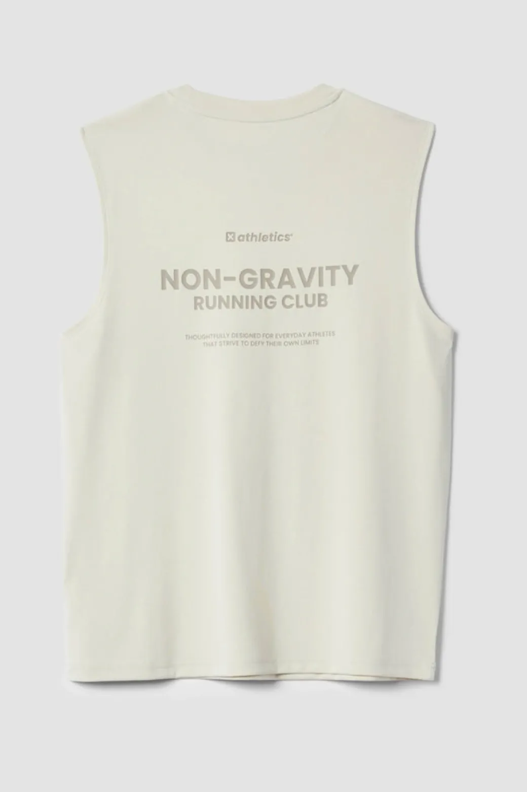 CAMISETA SIN MANGAS ACTIVE DUSTY CREAM