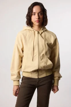 CHAQUETA CANVAS BEIGE