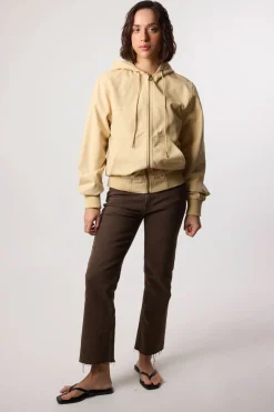 CHAQUETA CANVAS BEIGE