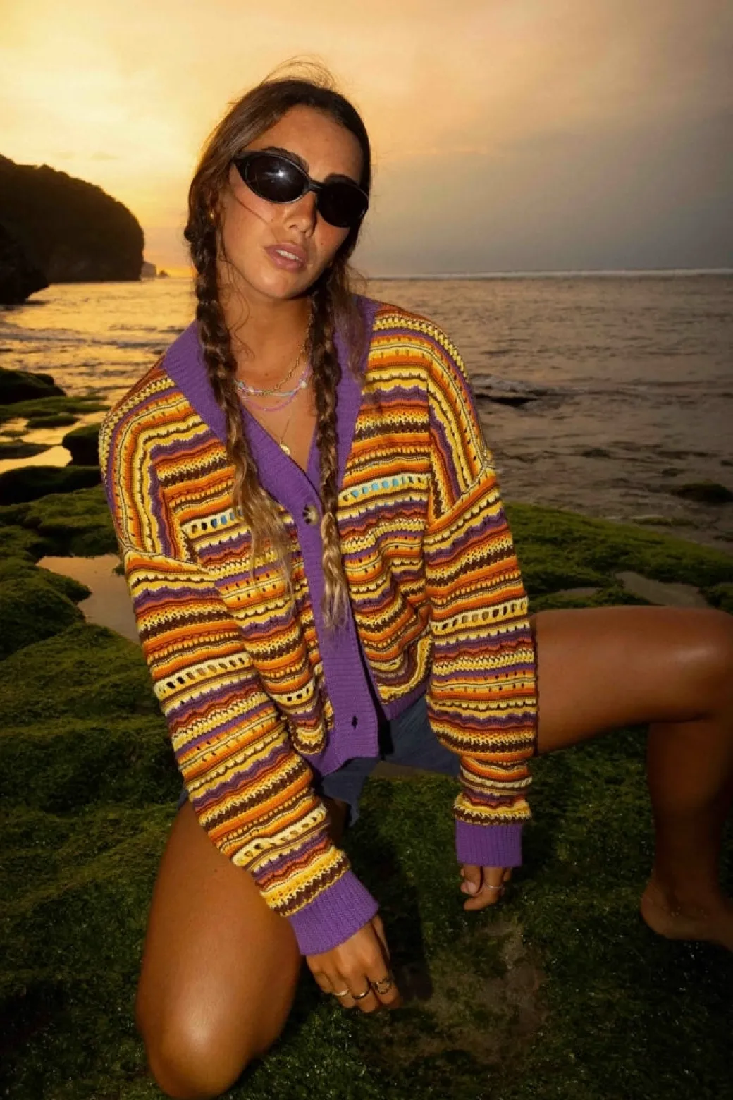 CÁRDIGAN MUJER LUPE MULTICOLOR