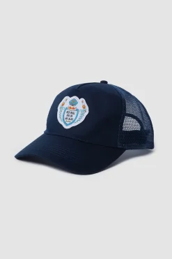 NAVY RED BULL CAP
