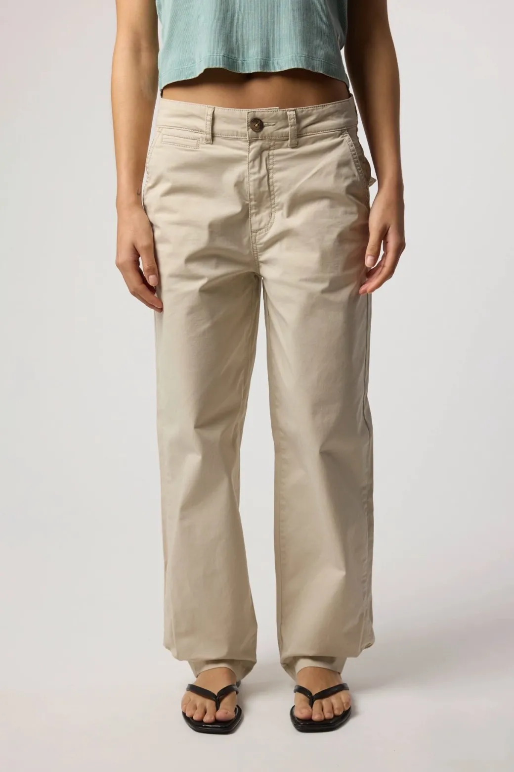 PANTALÓN CHINO MUJER JUDY BEIGE