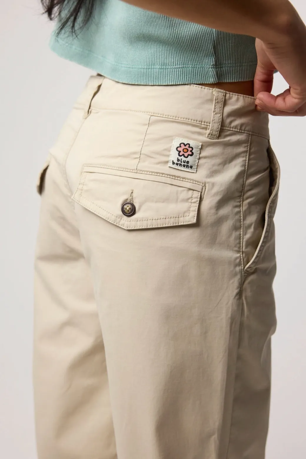 PANTALÓN CHINO MUJER JUDY BEIGE