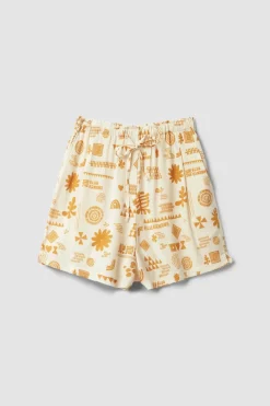PANTALÓN CORTO MUJER TILE ECRU