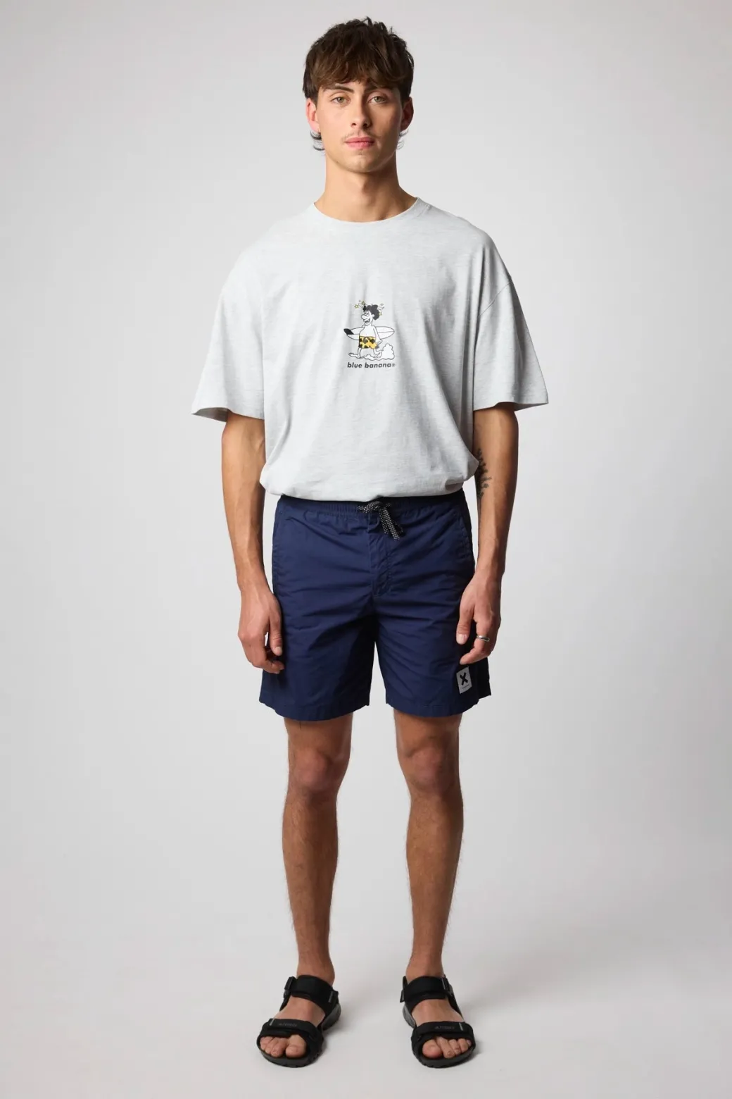 PANTALÓN CORTO WAVE AZUL MARINO