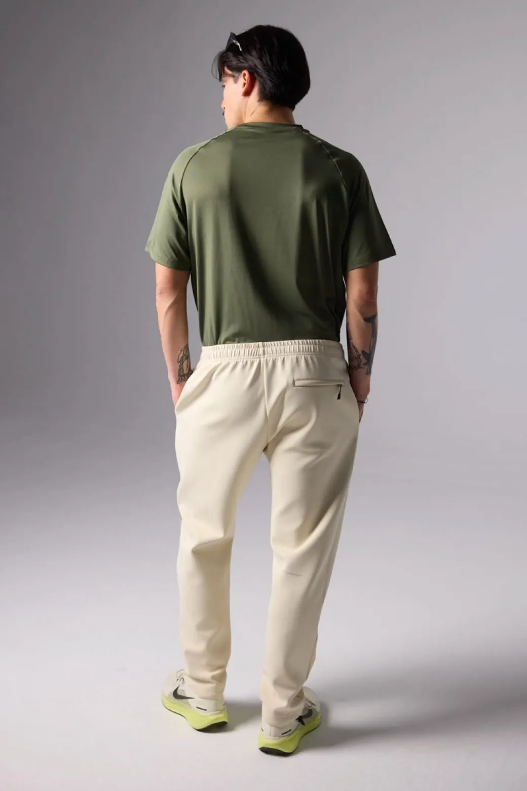 PANTALÓN TECH DUSTY CREAM