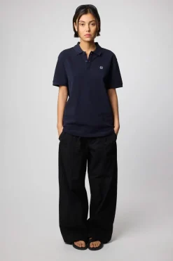 POLO PATCH AZUL MARINO